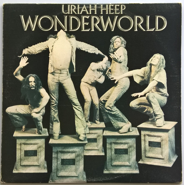 Uriah Heep – Wonderworld LP vinyl record, image 1 of 6
