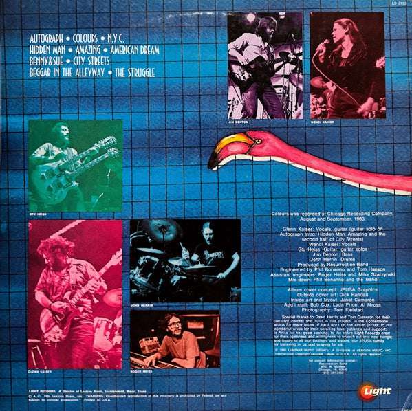 Resurrection Band – Colours LP vinyl record, image 4 of 6