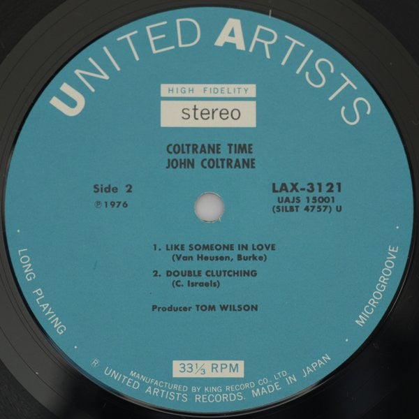 John Coltrane – Coltrane Time LP vinyl record, image 7 of 7