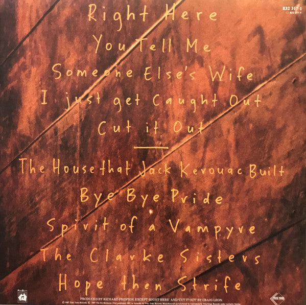 The Go-Betweens – Tallulah LP vinyl record, image 2 of 6