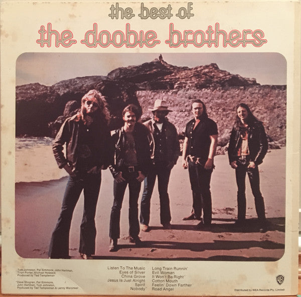 The Doobie Brothers – "Listen To The Music" - The Best Of The Doobie Brothers LP vinyl record, image 2 of 4