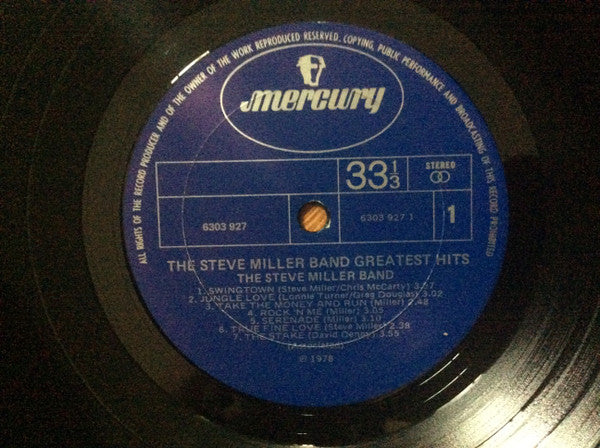 Steve Miller Band – Greatest Hits 1974-78 LP vinyl record, image 2 of 3