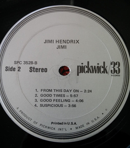 Jimi Hendrix – Jimi LP vinyl record, image 4 of 4