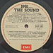 Various – 1981...The Sound LP vinyl record, image 3 of 4