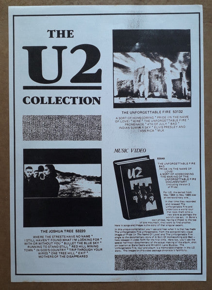 U2 – The Joshua Tree LP vinyl record, image 9 of 10