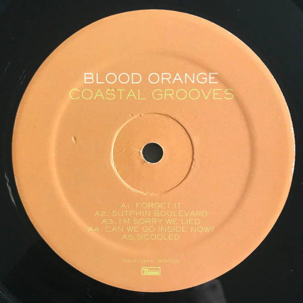 Blood Orange – Coastal Grooves LP vinyl record, image 6 of 6