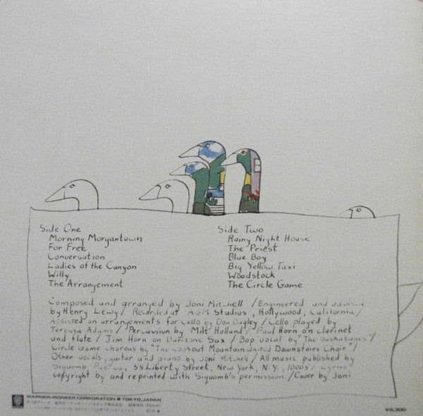 Joni Mitchell – Ladies Of The Canyon LP vinyl record, image 2 of 7