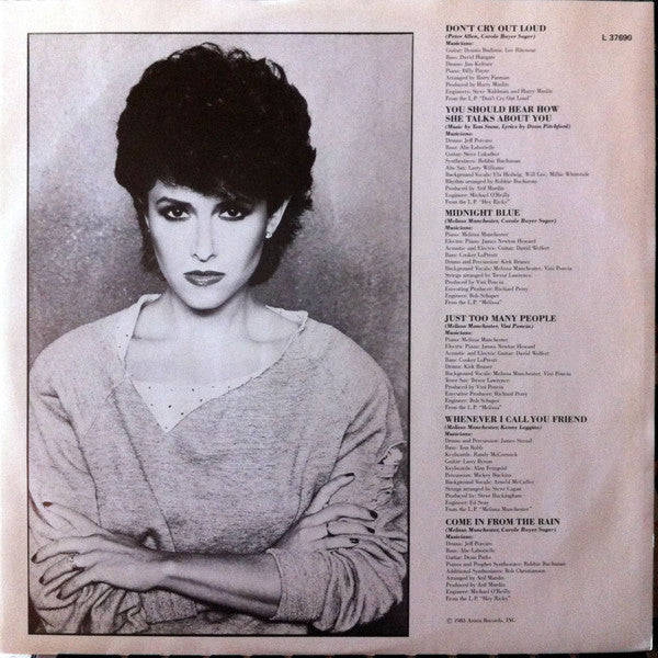 Melissa Manchester – Greatest Hits LP vinyl record, image 3 of 6