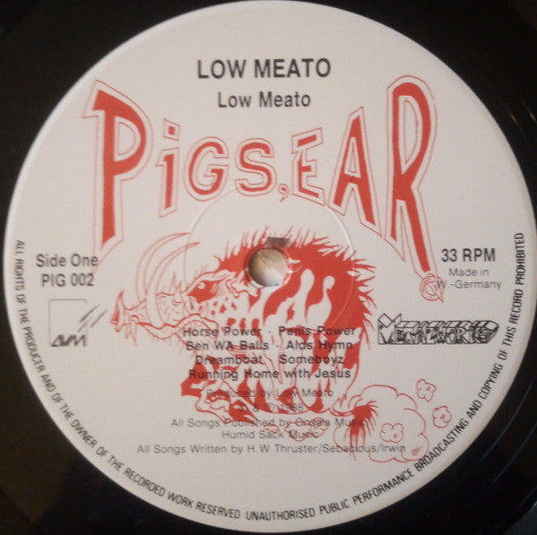 Low Meato – Low Meato LP vinyl record, image 8 of 8