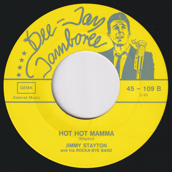 Jimmy Stayton And His Rocka-Bye Band – You're Gonna Treat Me Right 7" vinyl record, image 4 of 4