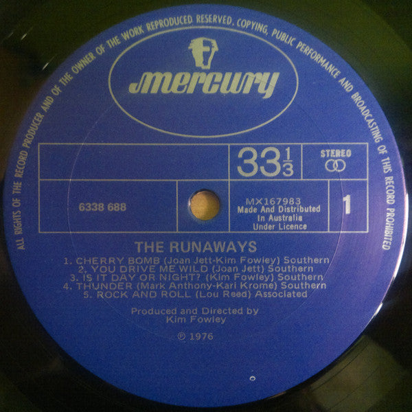 The Runaways – The Runaways LP vinyl record, image 6 of 7