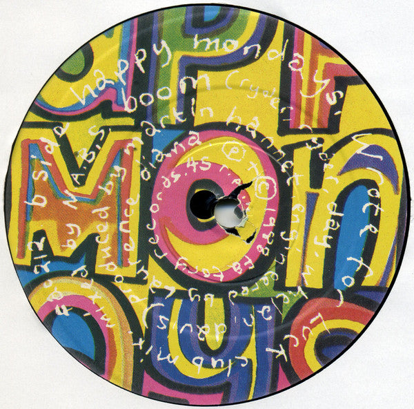 Happy Mondays – Wrote For Luck 12" vinyl record, image 4 of 4