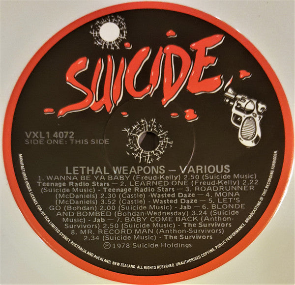 Various – Lethal Weapons LP vinyl record, image 4 of 8