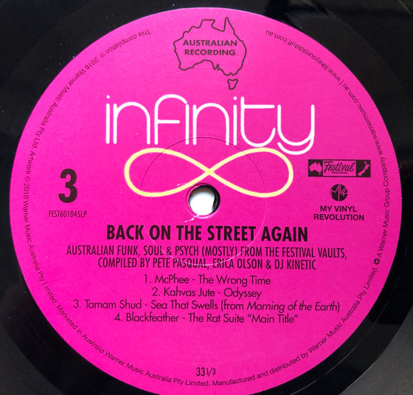 Various – Back On The Street Again (Australian Funk, Soul And Psych (Mostly) From The Festival Vaults) (2xLP) LP vinyl record, image 7 of 8
