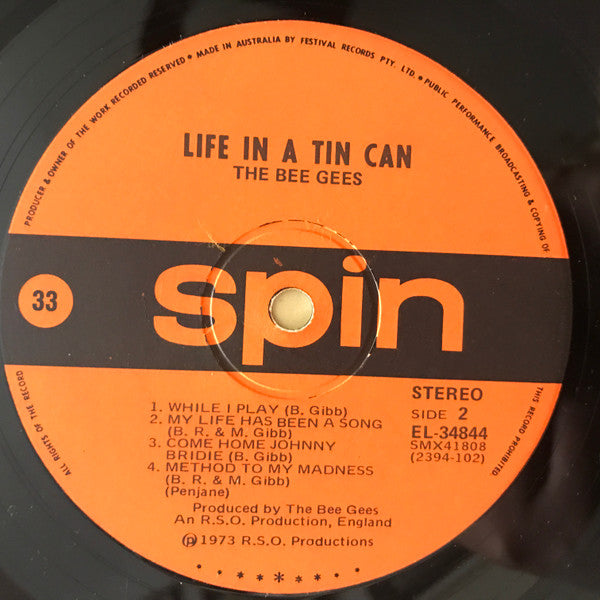 Bee Gees – Life In A Tin Can LP vinyl record, image 3 of 4