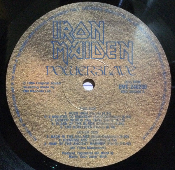 Iron Maiden – Powerslave LP vinyl record, image 4 of 6