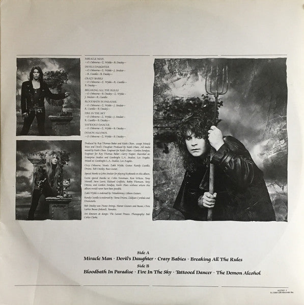 Ozzy Osbourne – No Rest For The Wicked LP vinyl record, image 5 of 8