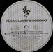 Alison Moyet – Hoodoo LP vinyl record, image 3 of 7