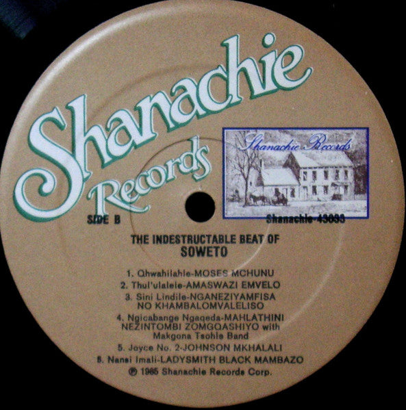 Various – The Indestructible Beat Of Soweto LP vinyl record, image 4 of 4