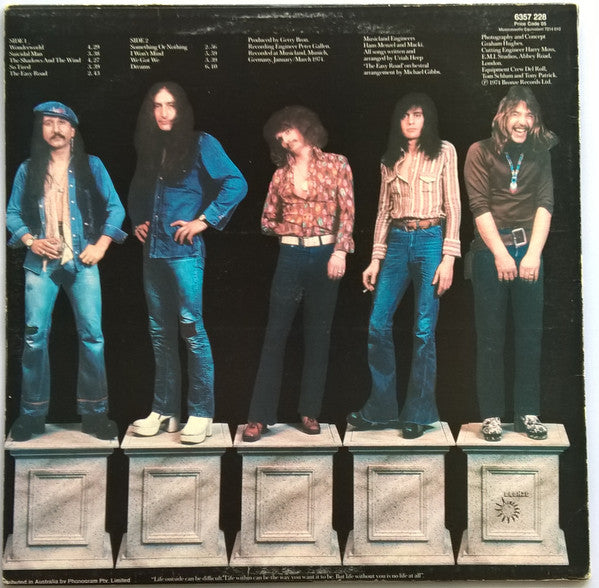 Uriah Heep – Wonderworld LP vinyl record, image 2 of 6