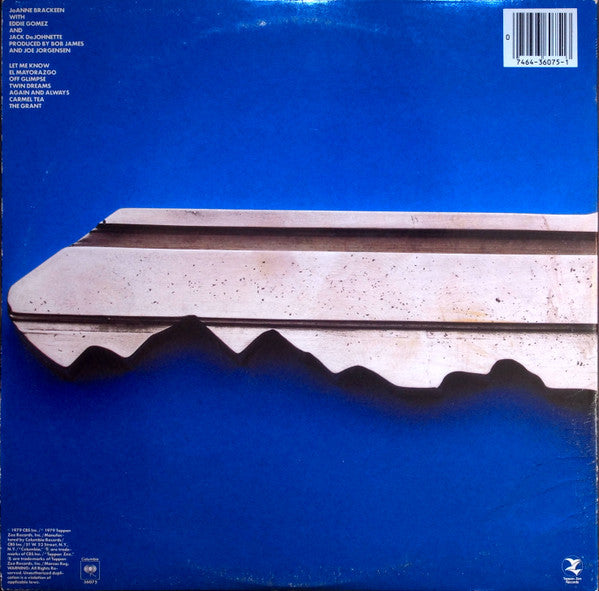 Joanne Brackeen – Keyed In LP vinyl record, image 2 of 6
