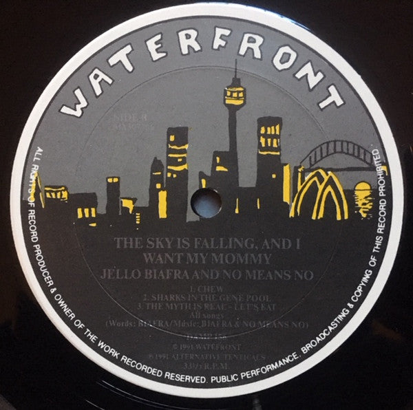 Jello Biafra, Nomeansno – The Sky Is Falling And I Want My Mommy LP vinyl record, image 6 of 6