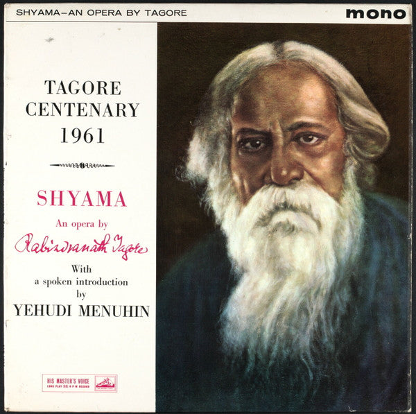 Various – Shyama - An Opera By Tagore, Tagore Centenary 1961 LP vinyl record, image 1 of 4