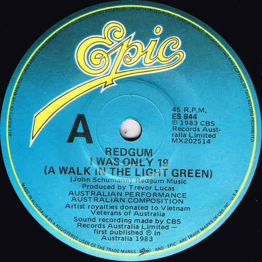 Redgum – I Was Only 19 (A Walk In The Light Green)