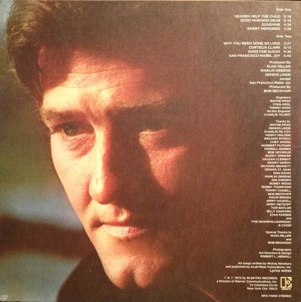 Mickey Newbury – Heaven Help The Child LP vinyl record, image 2 of 4