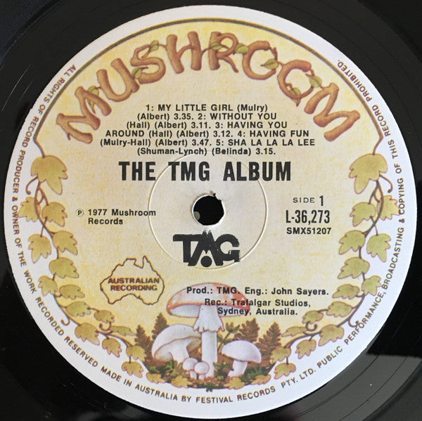 Ted Mulry Gang – The T.M.G. Album LP vinyl record, image 4 of 5