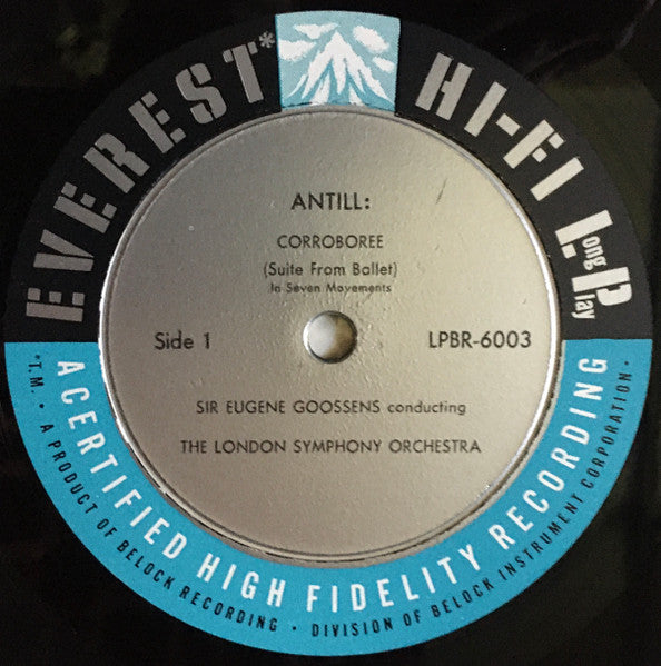 John Antill, Alberto Ginastera, Sir Eugene Goossens, London Symphony Orchestra – Corroboree Suite From Ballet / Panambi Suite From Ballet LP vinyl record, image 3 of 5