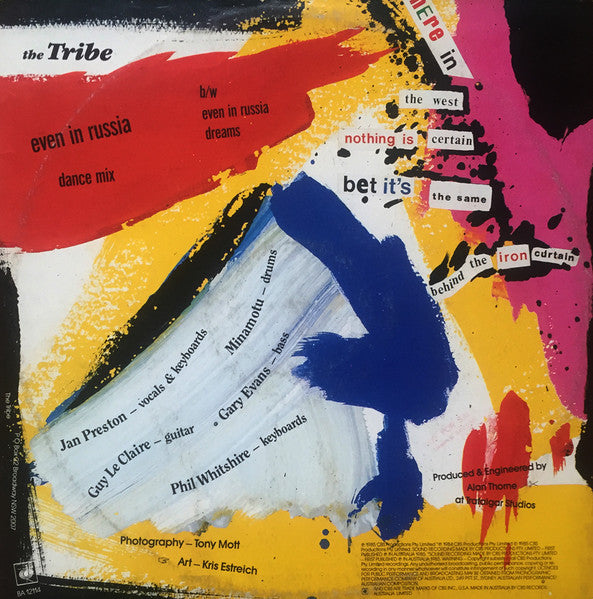 The Tribe – Even In Russia 12" vinyl record, image 2 of 2