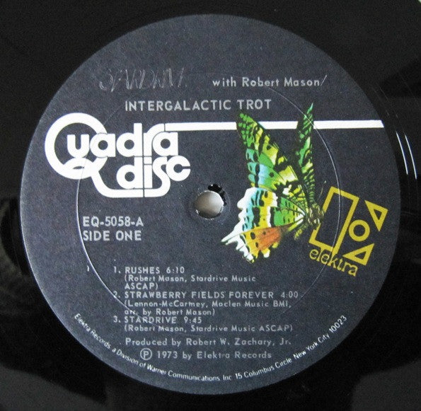 Stardrive, Robert Mason – Intergalactic Trot LP vinyl record, image 3 of 3