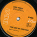 Elvis Presley – I Really Don't Want To Know / There Goes My Everything 7" vinyl record, image 4 of 5
