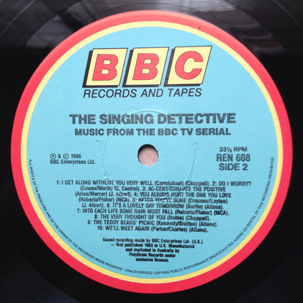 Various – The Singing Detective: Music From The BBC-TV Serial LP vinyl record, image 4 of 4