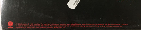 Metallica – Kill 'Em All LP vinyl record, image 8 of 8