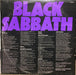Black Sabbath – Master Of Reality LP vinyl record, image 2 of 5