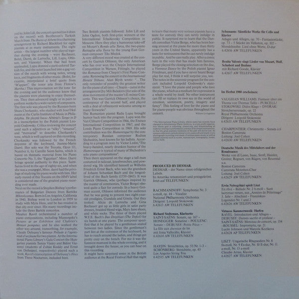 Various – 13 Pianos Live In Concert LP vinyl record, image 3 of 6