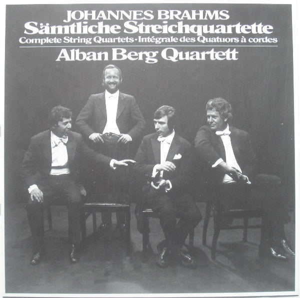 Johannes Brahms, Alban Berg Quartett – Sämtliche Streichquartette = Complete String Quartets = Intégrales Des Quatuors A Cordes (2xLP) LP vinyl record, image 7 of 9