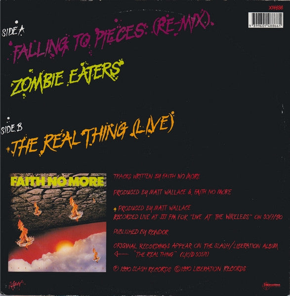 Faith No More – Falling To Pieces 12" vinyl record, image 2 of 4