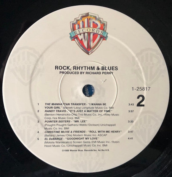 Various – Rock, Rhythm & Blues LP vinyl record, image 4 of 6