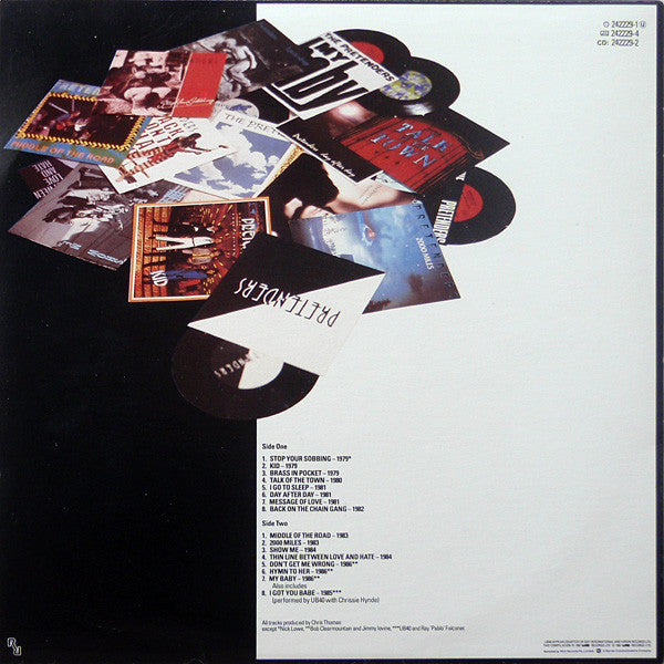 The Pretenders – The Singles LP vinyl record, image 2 of 6