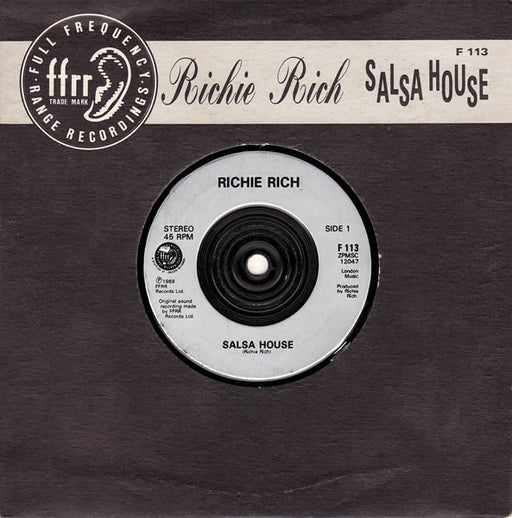 Richie Rich – Salsa House 7" vinyl record, image 1 of 4