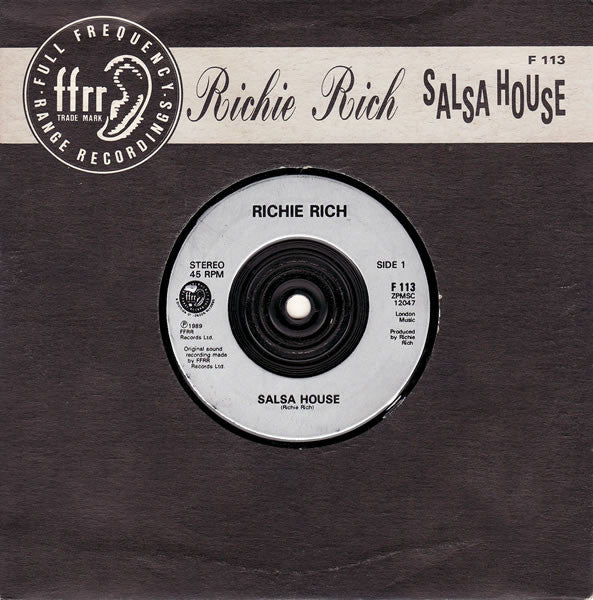 Richie Rich – Salsa House 7" vinyl record, image 1 of 4