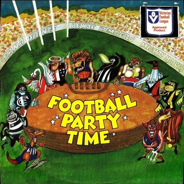 Unknown Artist – Football Party Time LP vinyl record, image 1 of 3