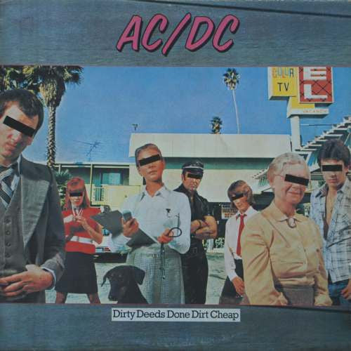 AC/DC – Dirty Deeds Done Dirt Cheap LP vinyl record, image 1 of 10