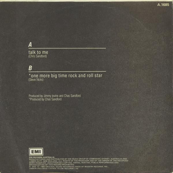 Stevie Nicks – Talk To Me 7" vinyl record, image 2 of 5