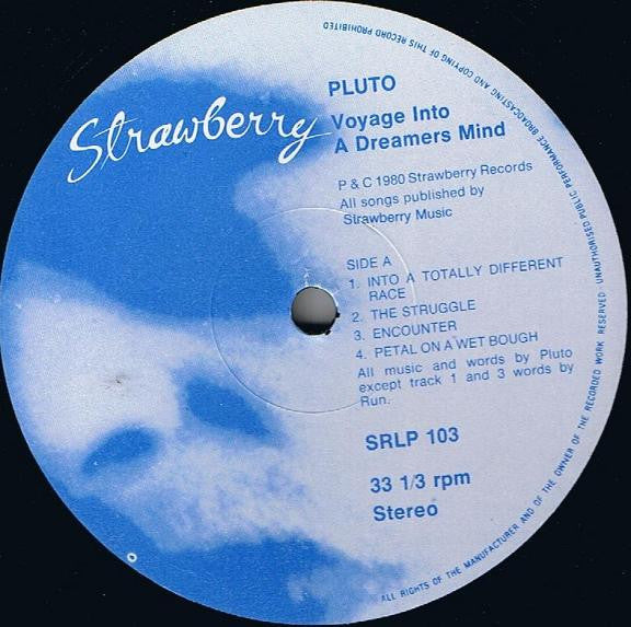 Pluto – Voyage Into A Dreamers Mind LP vinyl record, image 4 of 5