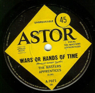The Master's Apprentices – Undecided 7" vinyl record, image 2 of 2