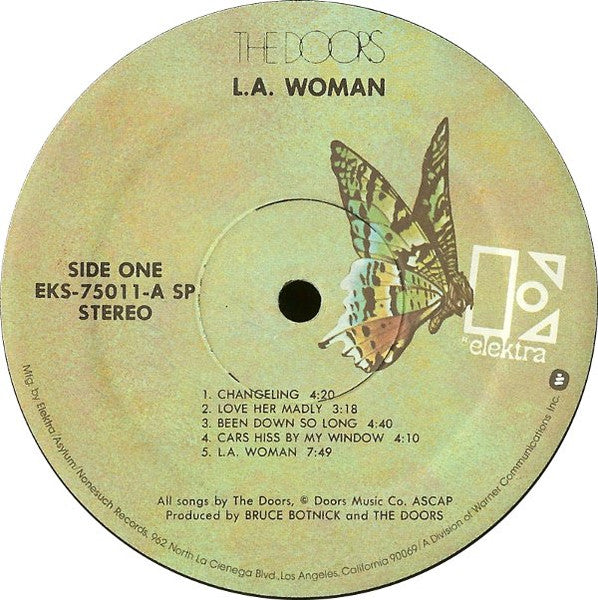 The Doors – L.A. Woman LP vinyl record, image 3 of 4